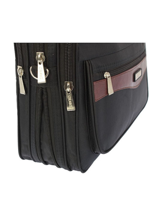 Мъжка Чанта Бизнес чанта Black / Brown