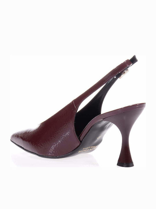 Beatris Pumps mit Riemchen Burgundisch Beatris Pumps mit Riemchen Burgundisch