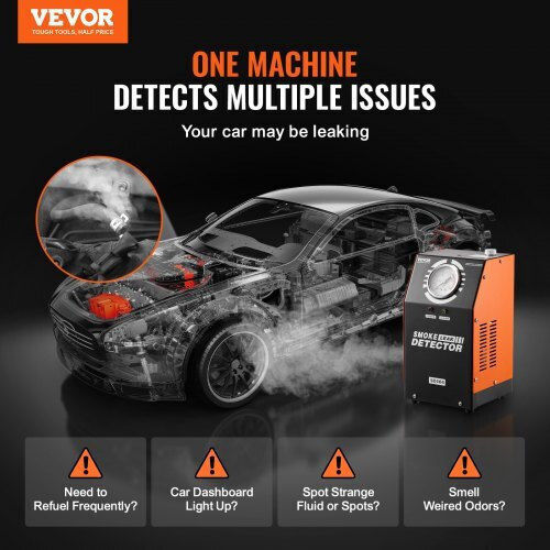 Vevor Automotive Smoke Leak Detector Built-in Air Pump Ywclylsdqbwly0241v9