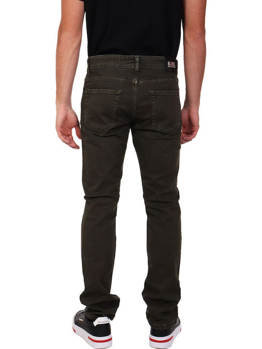 Men's Jeans Pants with Regular Fit Khaki