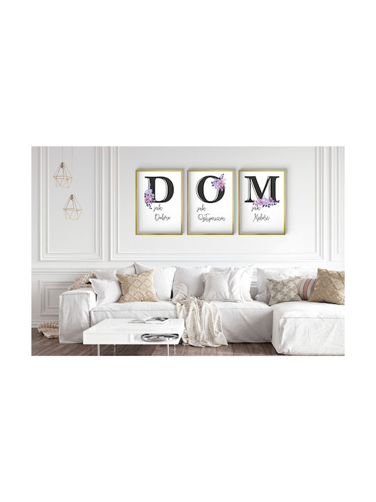 Decorative Wall Posters Living Room Inspired Motivation 3x50x70