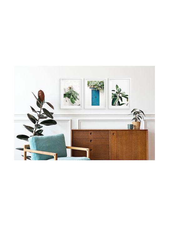 Wandposter Küche Wohnzimmer Natur Kräuter Pflanzen Minimalismus 3x30x40