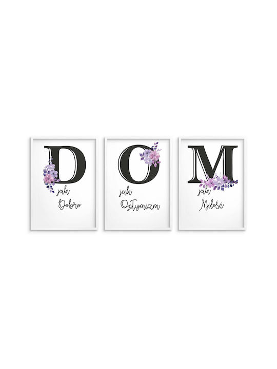 Decorative Wall Posters Living Room Inspired Motivation 3x50x70