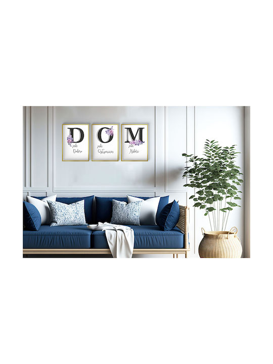 Decorative Wall Posters Living Room Inspired Motivation 3x50x70