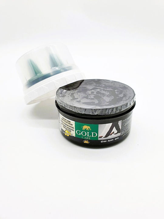 Schuhpflegepaste Schwarz-Braun Gold Care Schwarz