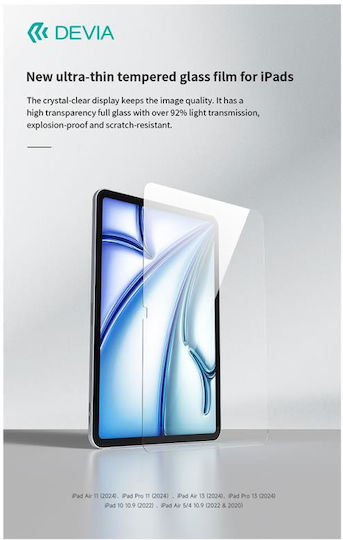 Devia Tempered Glass (iPad Pro 2024 / 2025 13")