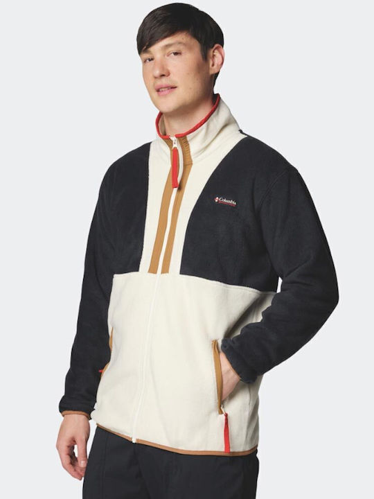 Backbowl Ii Full Men's Fleece Cardigan Beige