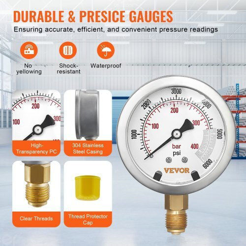 Vevor Hydraulic Pressure Test Kit Excavators Jxybz3t6g0006oe70v0
