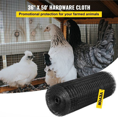 Vevor Plasă De Protecție Balcoane Neagră 0.91x15.24m