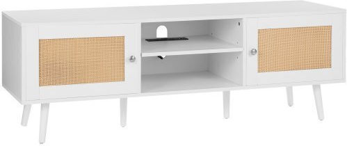 Έπιπλο Τηλεόρασης Λευκό Μ140xΠ50xΥ50cm