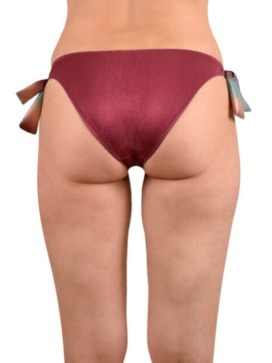 Lucero Bikini Alunecare Burgundy