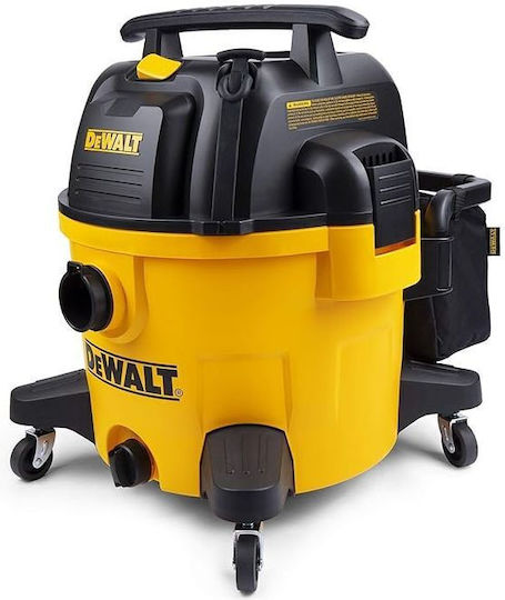 DEWALT Vacuum Wet / Dry 960W with Plastic Bin 34lt
