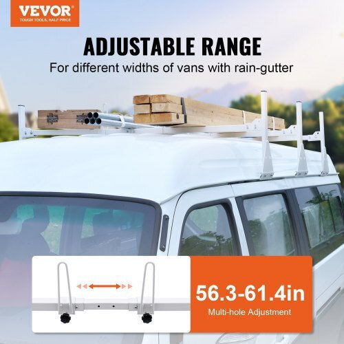 Van Roof Rack Vevor 3 Bars 340 Kg Chevrolet Express Etc Xshch474837508sg0v0