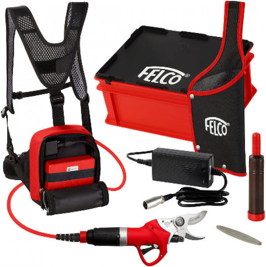 Felco 812 Ψαλίδι Κλαδέματος με 1 Μπαταρία & Μέγιστη Διάμετρο Κοπής 35mm
