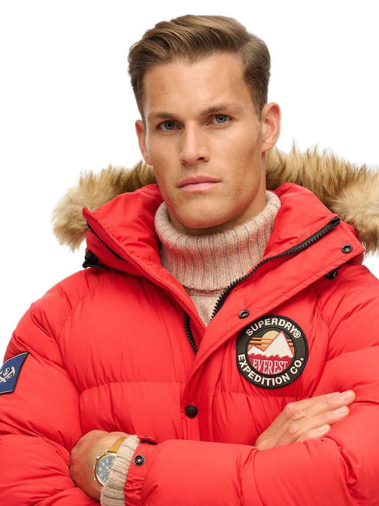 Superdry Jacket Puffer Red