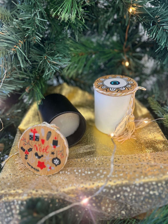 LiebeQueen Christmas Black Candle Wuri