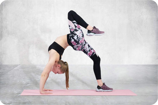 NEO Sport Covor de exerciții fizice Yoga Roz (173x61x0.6cm)