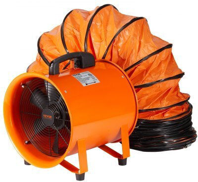 Portable Ventilator Vevor 304.8mm 10m Hose Industrial Use Bxs550w1012in2yw8v2