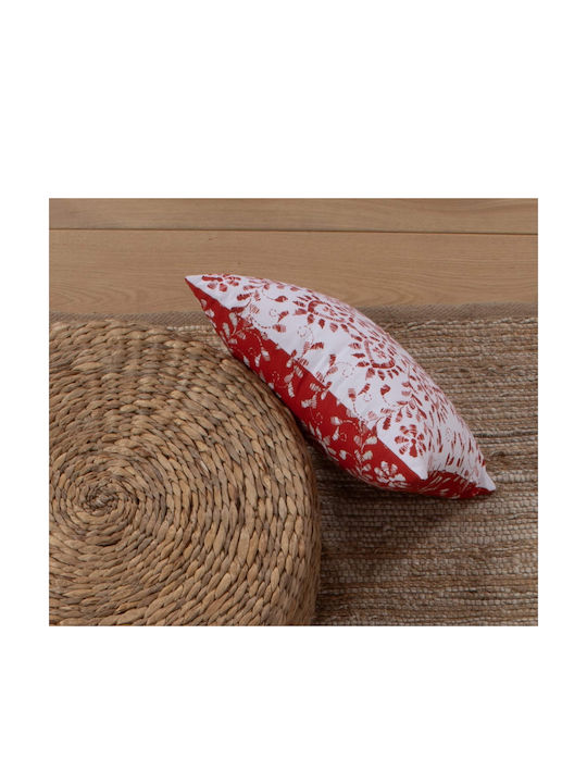 Nef-Nef Homeware Christmas Decorative Pillow Square Red 40x40cm