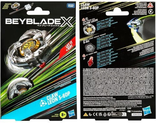 Hasbro Beyblade X Claw Leon 5-60p Starter Pack Roundabout Starter G0193