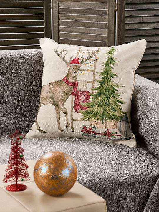 Whitegg Christmas Decorative Pillowcase 45x45pcs