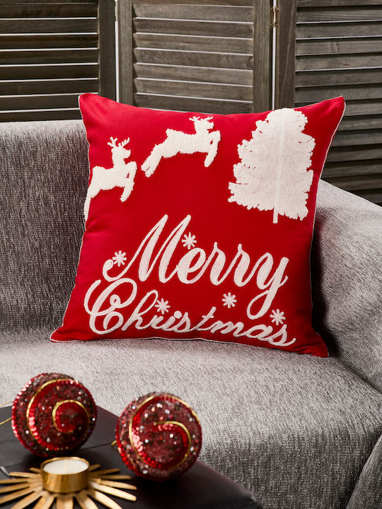 Whitegg Christmas Decorative Pillowcase 45x45pcs