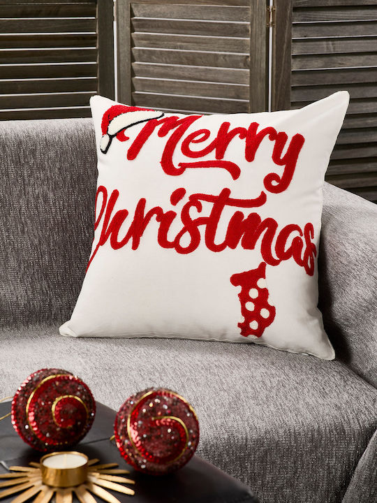 Whitegg Christmas Decorative Pillowcase 45x45pcs