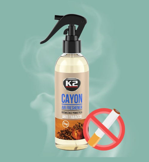 K2 Αρωματικό Σπρέι Αυτοκινήτου Anti-Tobacco 250ml