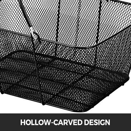Vevor Shopping Basket Black