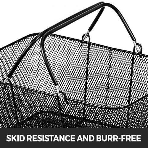 Vevor Shopping Basket Black