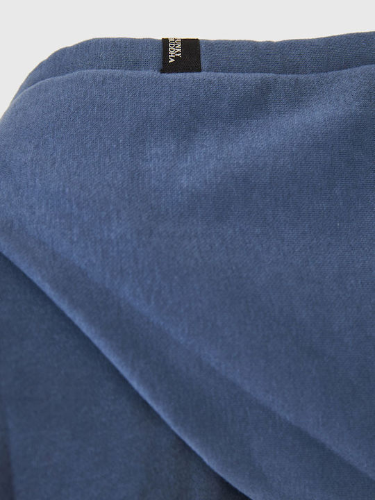 Sweatshirt with Hood Blue