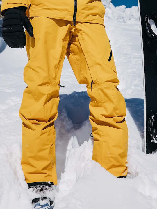 Burton Ak Cyclic Gore-tex 2l 10000111001 Ανδρικό Παντελόνι Σκι & Snowboard Κίτρινο Burton Ak Cyclic Gore-tex 2l 10000111001 Ανδρικό Παντελόνι Σκι & Snowboard Κίτρινο