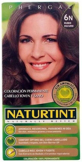 Naturtint Permanent Hair Color Hair Dye no Ammonia 6N Dark blonde 165ml