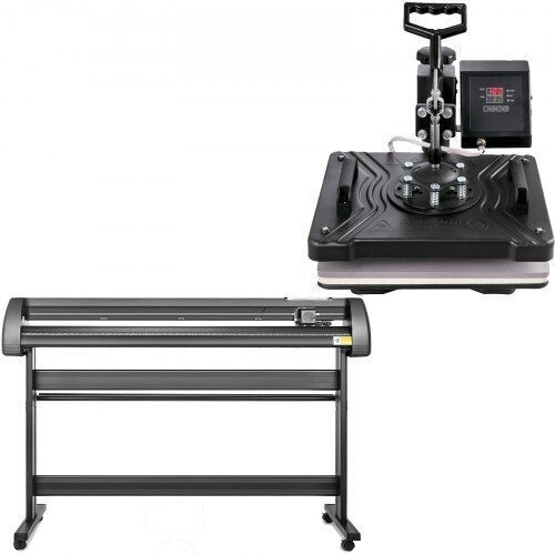 5-in-1 Heat Transfer Multifunction Printer & 53" Vinyl Cutter Printing Crafts Fm1151+kzj-135001v2