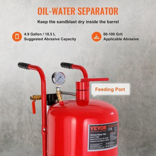 Vevor 40LPSJ00000000001V0 Sandblaster