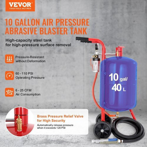 Vevor 40LPSJ00000000001V0 Sandblaster