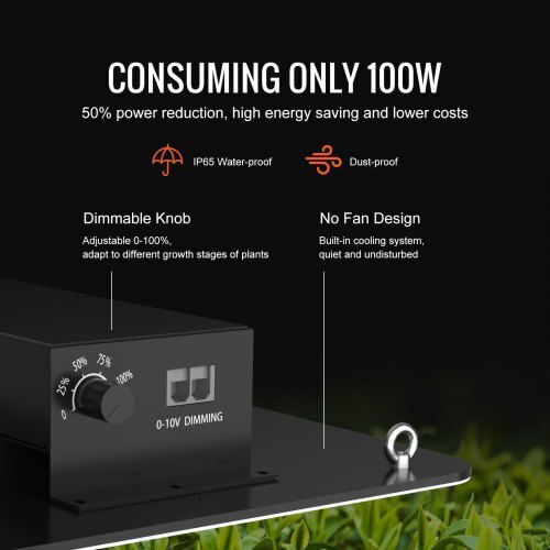 Vevor Pendant Grow Light with LED and Power 150W