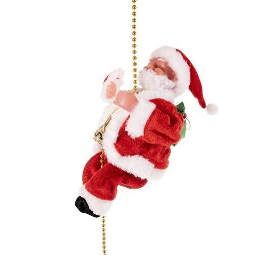 Weihnachtsdekoration Santa am Seil Ruhhy 22502