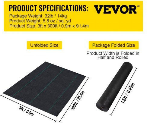 Vevor FCBY33005.8OZ8WBLV0 Антизамръзваща Качулка Черна