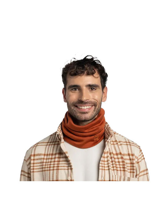 Buff Merino Motorcycle Rider Neck Warmer Red Color