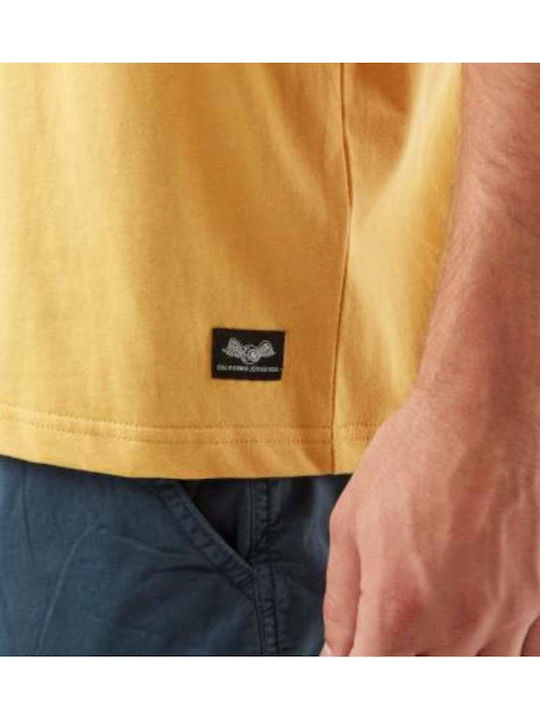 T-shirt Κίτρινο