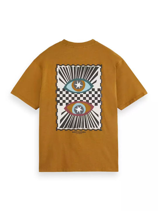 Artwork T-Shirt Golden Rust