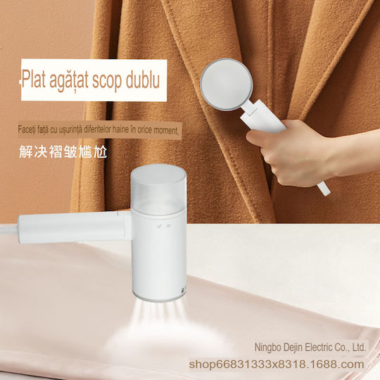 SC02 Aparat de călcat cu abur pentru haine de Mână 1200W cu rezervor 280ml Alb