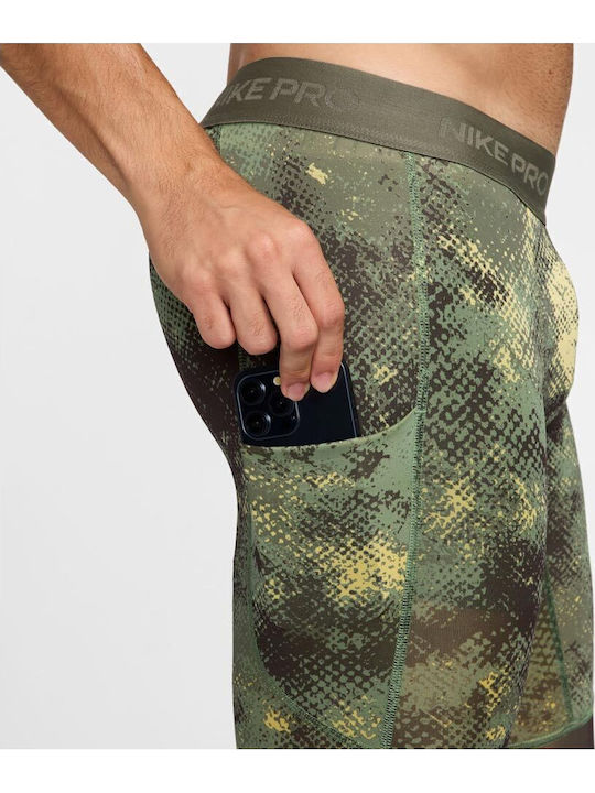 Nike Pro Dri-Fit Men's Sports Long Leggings Green