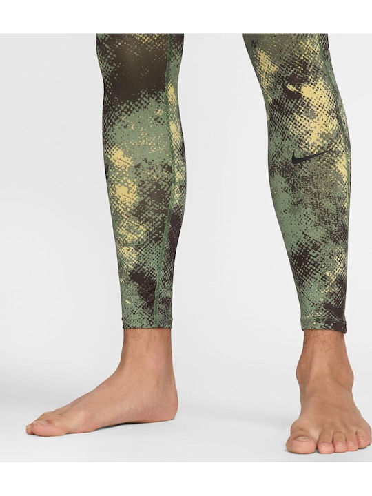 Nike Pro Dri-Fit Men's Sports Long Leggings Green