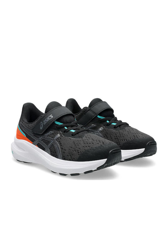 Gt-1000 13 Ps Kids Sports Shoes Running with Hoop & Loop Closure Black