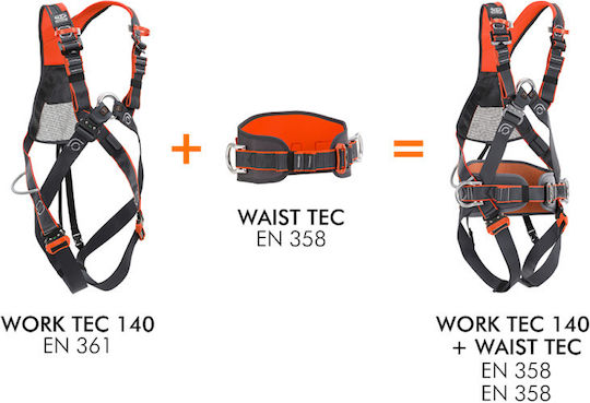 Climbing Technology Work Tec 140 Men's Harness Climbing