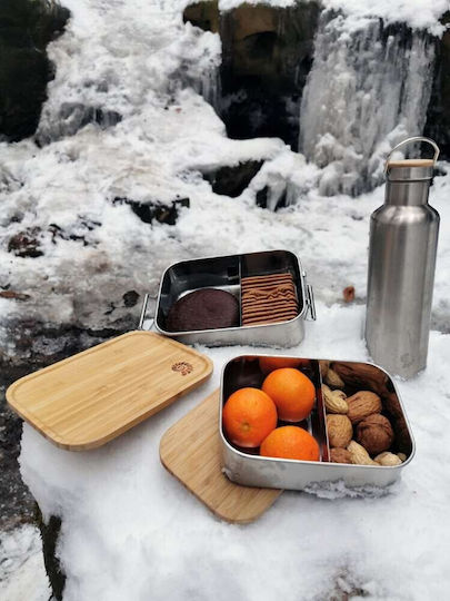Origin Outdoors Δοχείο Φαγητού Ασημί 1.2lt