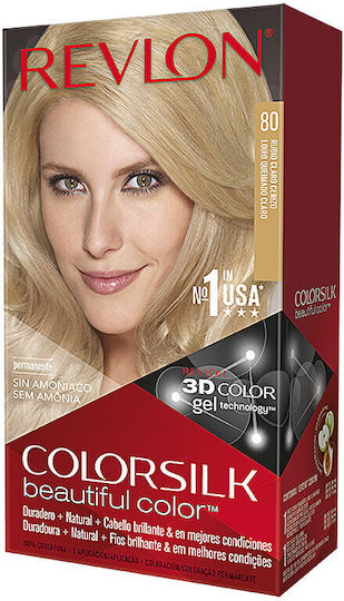 Revlon Colorsilk Βαφή Μαλλιών Χωρίς Αμμωνία Σαντρέ
