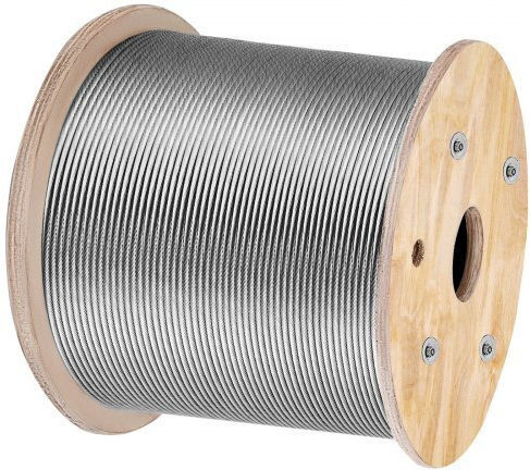 Vevor Wire Rope Stainless Steel 3.2mm 316BXGGSS150M0001V0